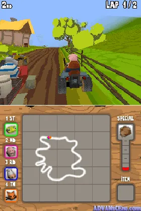 Calvin Tucker's Redneck - Farm Animal Racing Tournament (USA) (En,Fr,De,Es,It) screen shot game playing